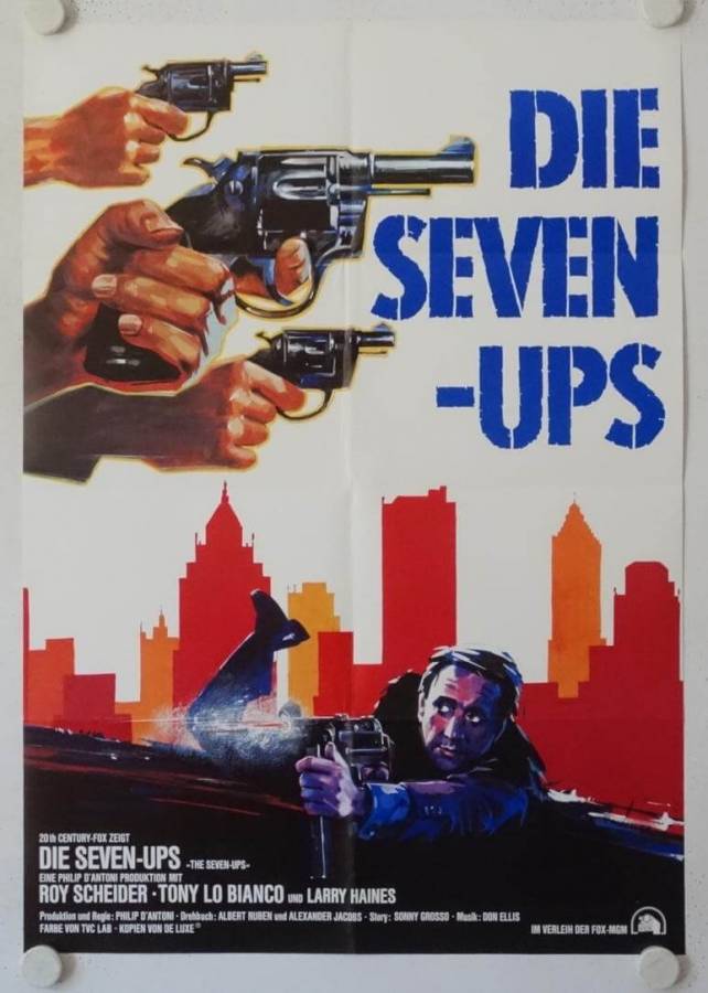The Seven-Ups original release german movie poster